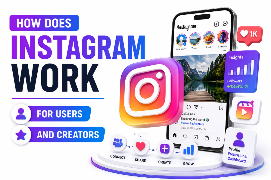 how does instagram work