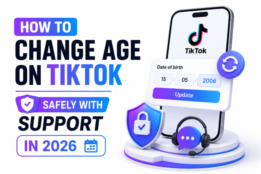 how to change age on tiktok